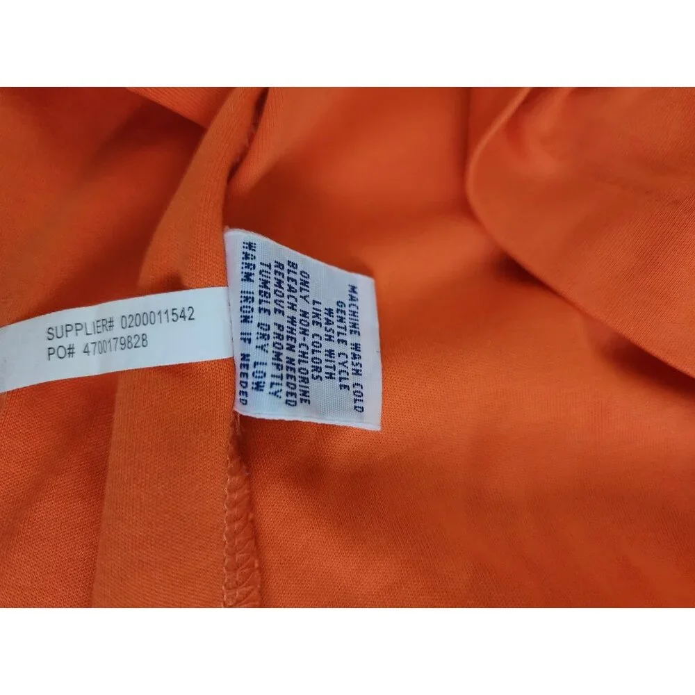 POLO Ralph Lauren Men's‎ PIMA Soft Touch Short Sleeve Polo Shirt Orange Small